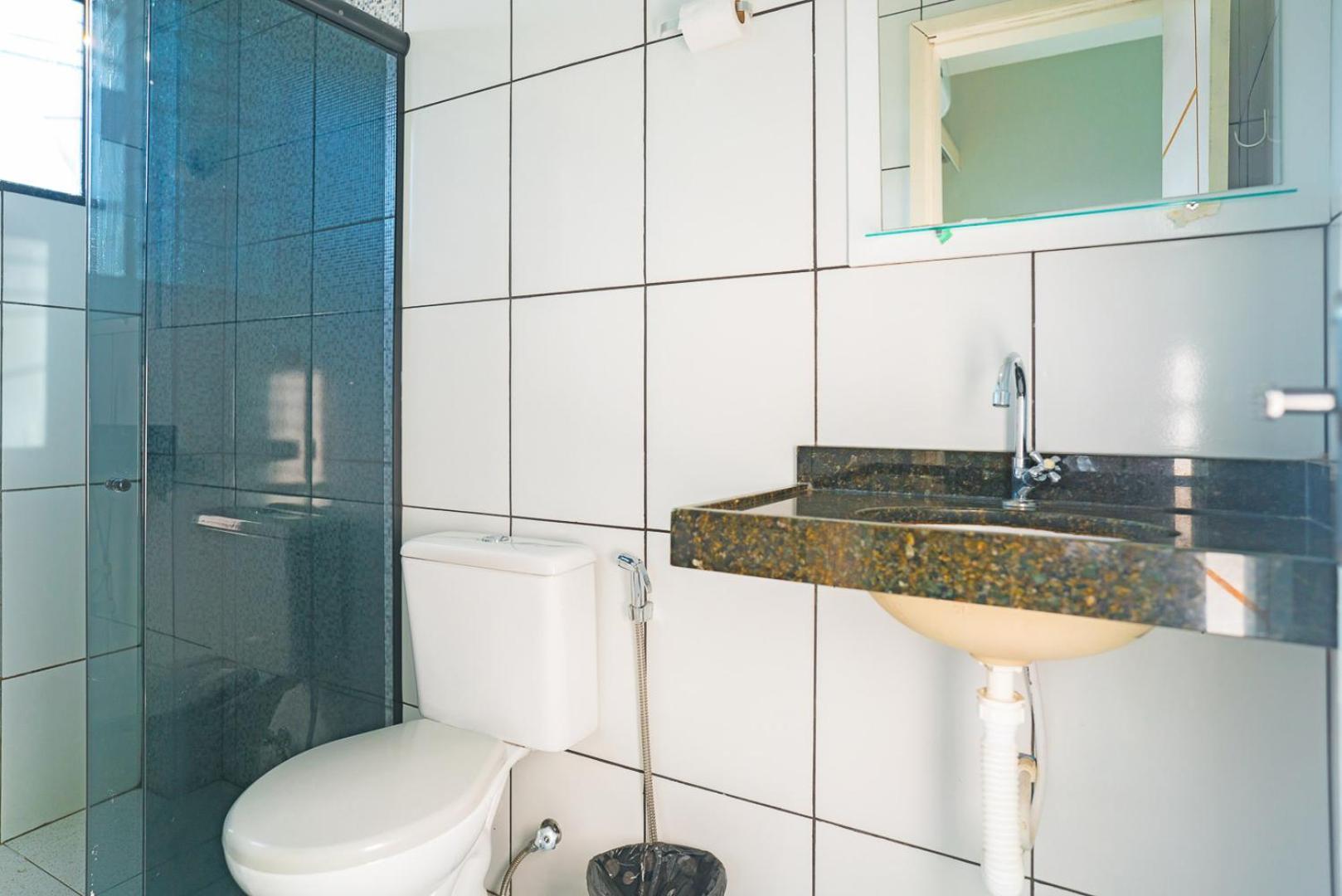 Pinheiro Flat Hotel Ibiapina Bagian luar foto